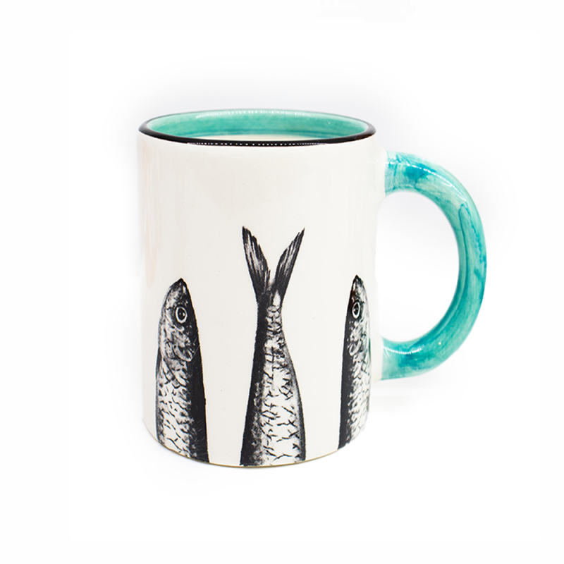 Ceramic mug - Sardines Collection