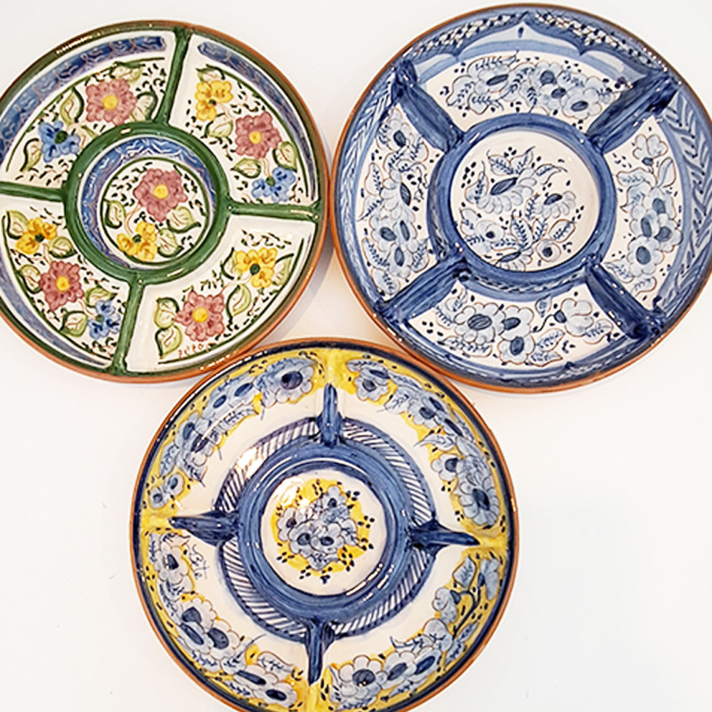 Round apetizer Dish