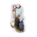 Nativity scene with textures