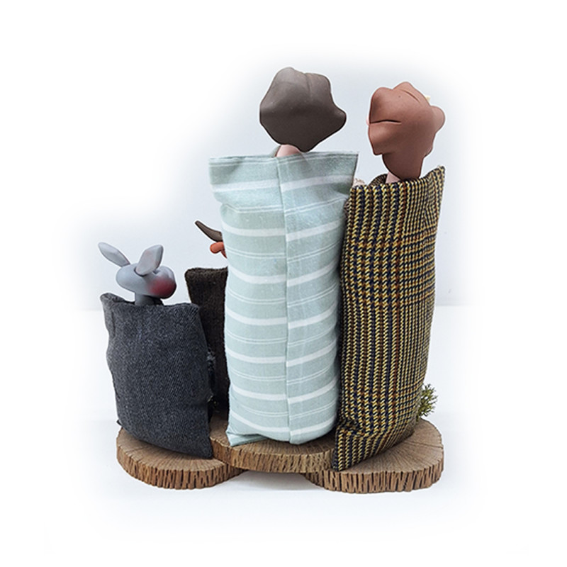 Nativity scene with textures