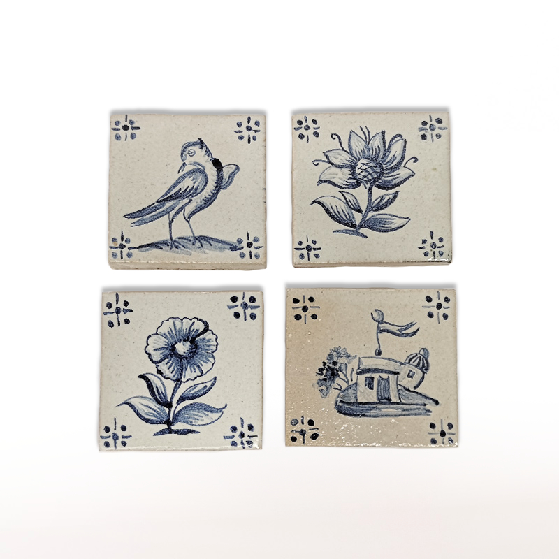 Conjunto de mini azulejos