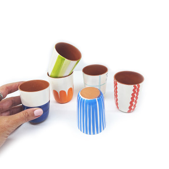 Set of 6 cofee cups
