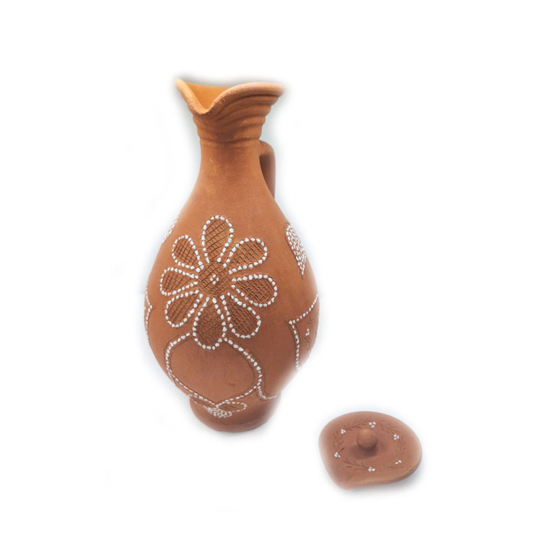 Clay jar - Nisa´s Stoned pottery