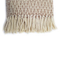 100% Wool Blanket-brown and white