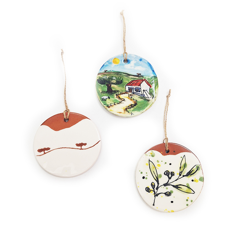 Pendentes redondos