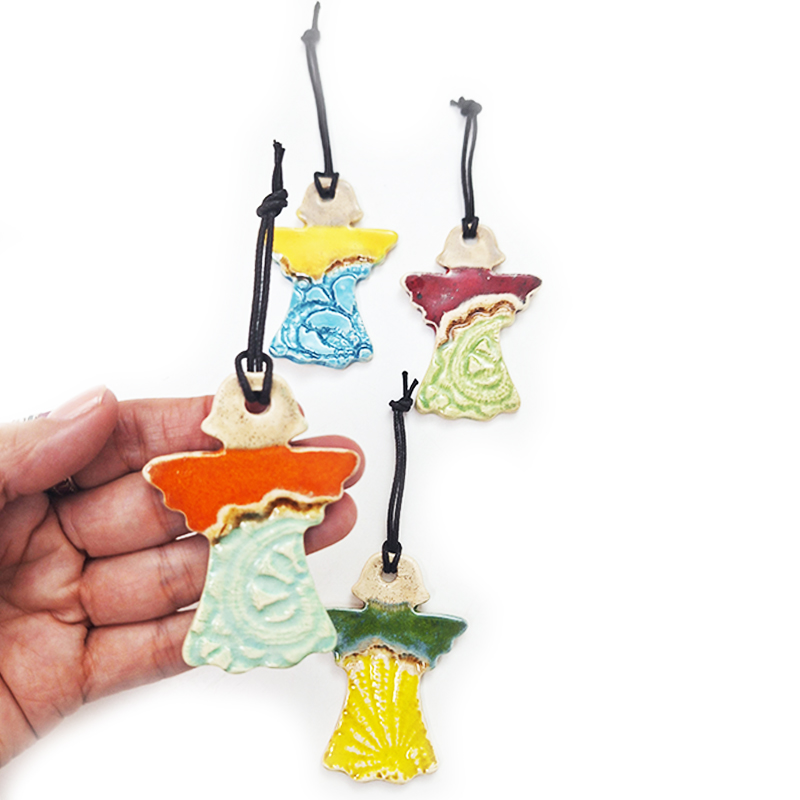Conjunto de 4 anjinhos para pendurar
