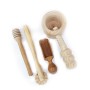 Conjunto de utensílios em madeira