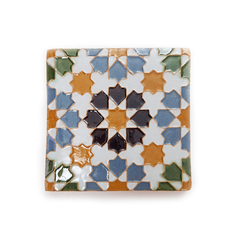 Conjunto de 4 azulejos Hispano Árabes