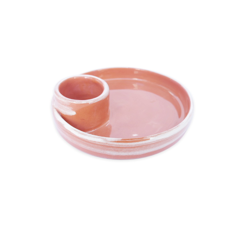 Clay olive dish