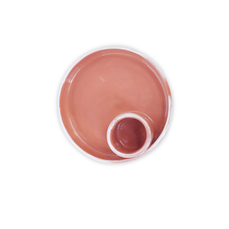 Clay olive dish
