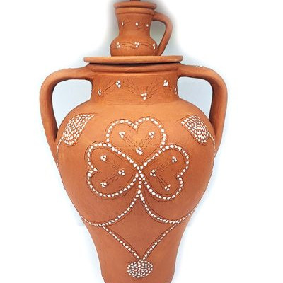 Earthenware jar - Nisa´s Stoned pottery