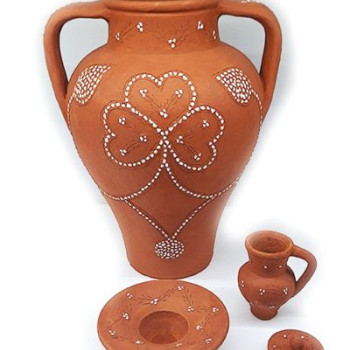 Earthenware jar - Nisa´s Stoned pottery