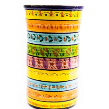 Garrafeira em cerâmica colorida