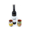Red wine Caiado and 2 traditional cups