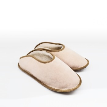 Chinelo com sola de pele