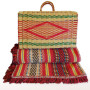 Conjunto Cesta e Manta Tradicional