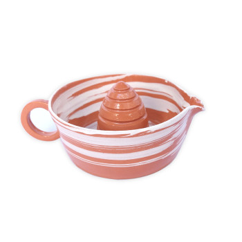 Clay citrus press