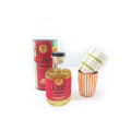 Set of prickly pear liqueur and 2 small cups