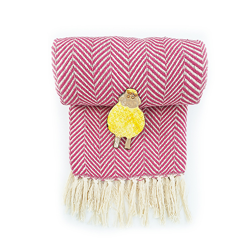 Conjunto manta com ovelha