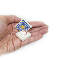 Miniature nativity scene- portuguese tiles