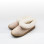 Pantufa de lã com sola de borracha