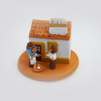Nativity scene Alentejo´s house