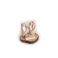 Small fabric nativity scene