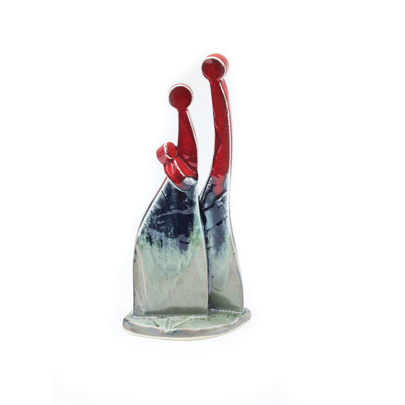 Stylized nativity scene