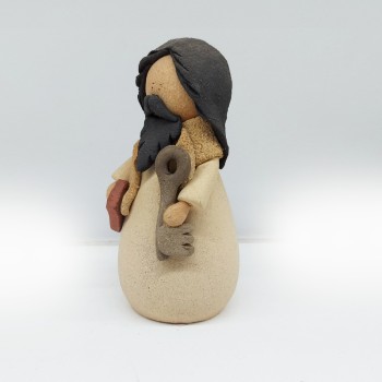 Ceramic Saint Peter statue